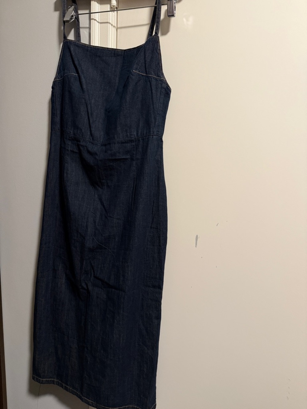 Zara Denim Midi Dress